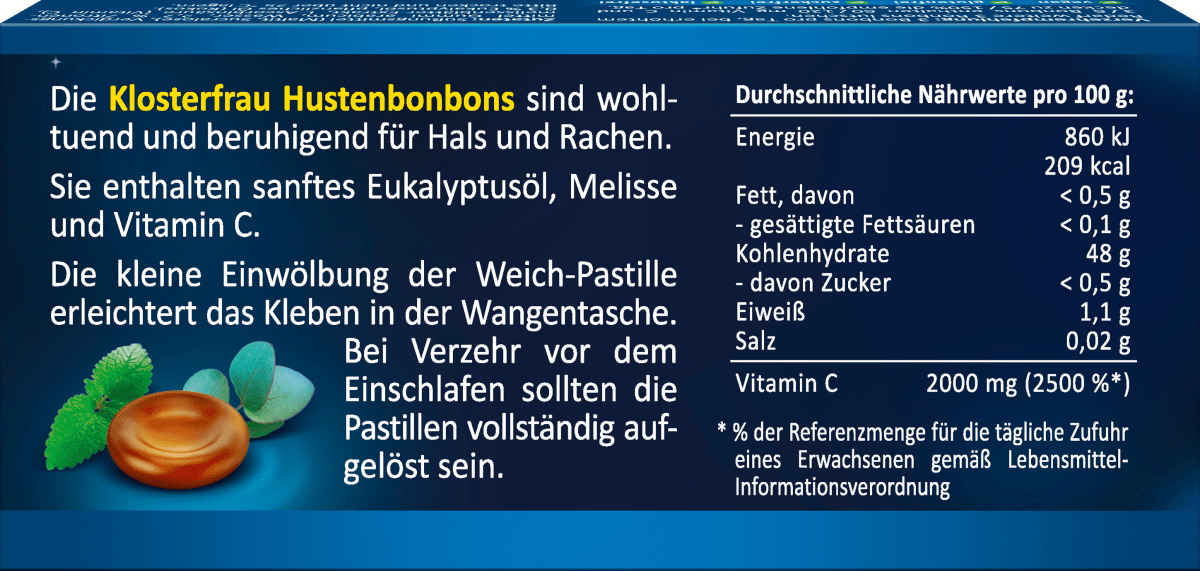 Hustenbonbon Weich-Pastillen 20 St, 20 g