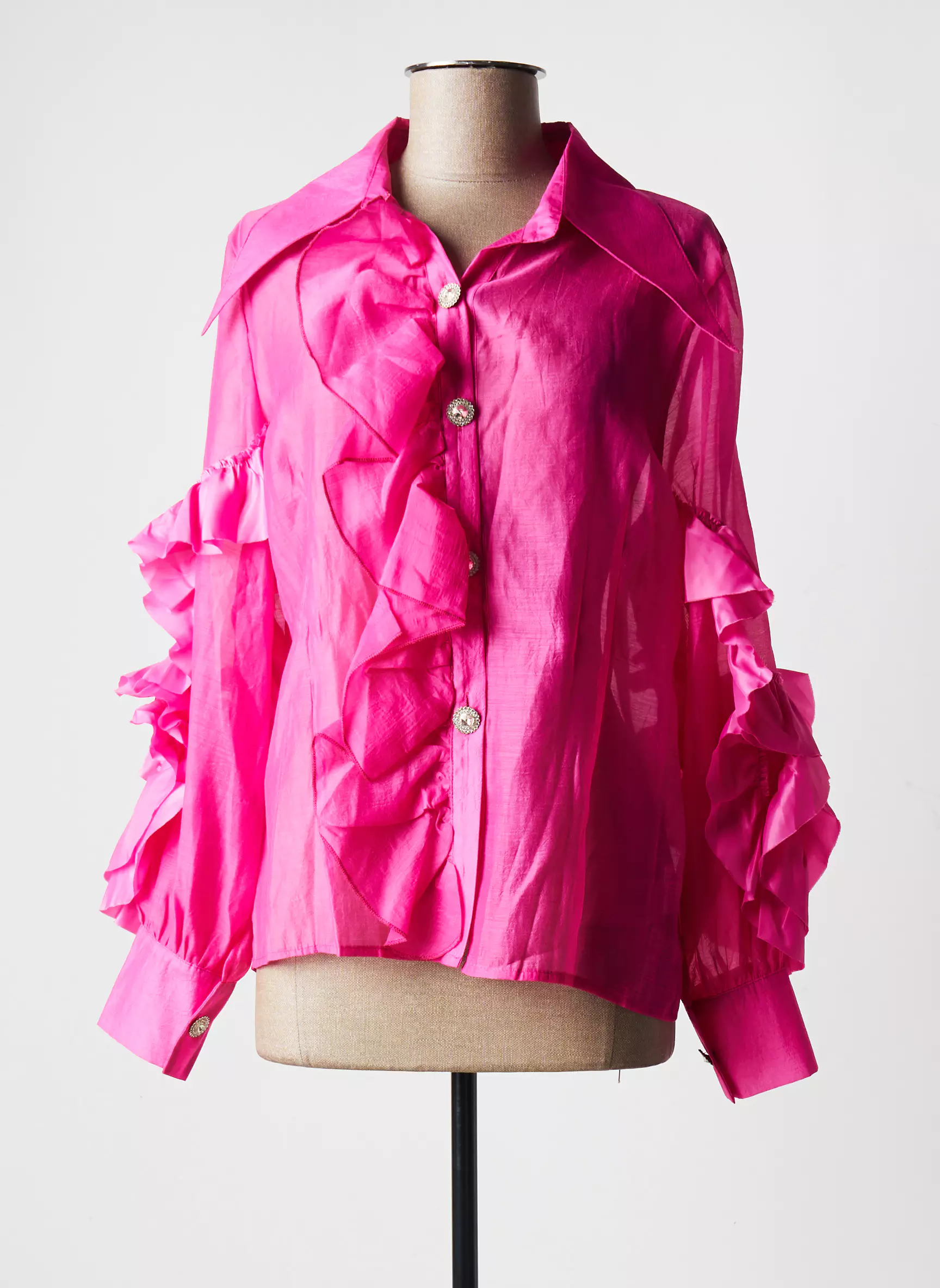 Patricia Forgeal Chemisiers Femme couleur rose