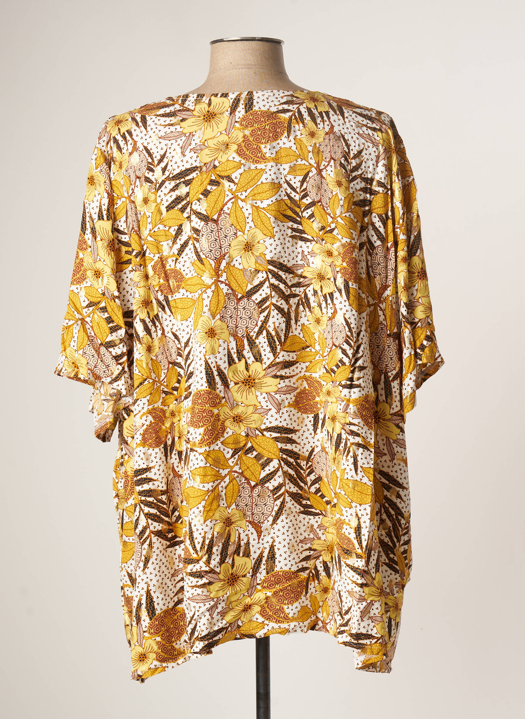 Aprico Tuniquemanchecourte Femme couleur jaune