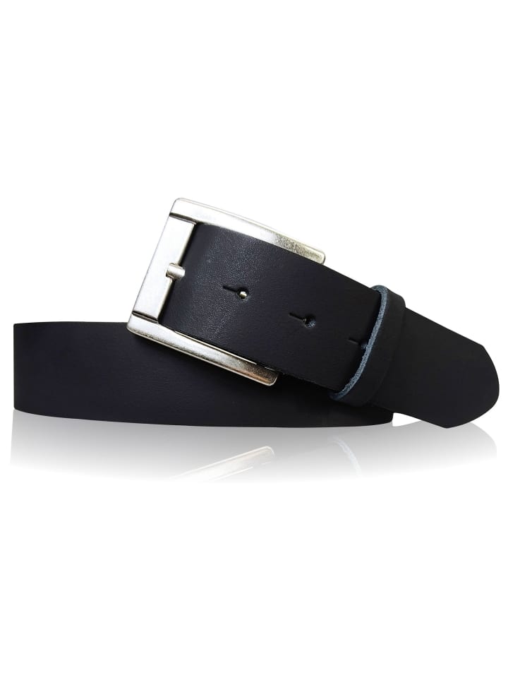 FRONHOFER Ledergürtel 4cm in Schwarz günstig kaufen