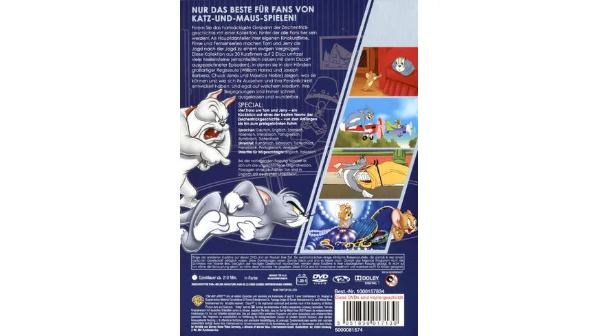 Tom & Jerry - 70 Jahre Jubiläumsfeier Deluxe  [DE] [2 DVDs]