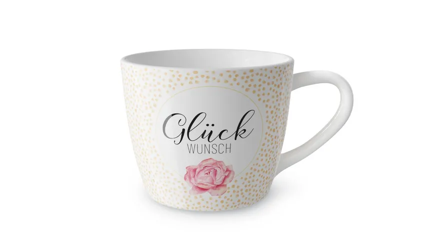 Geschenk für Dich Maxibecher Glückwunsch