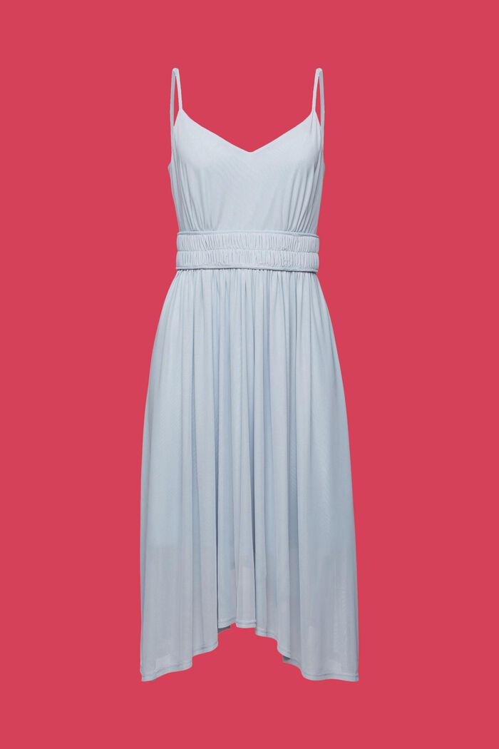 Meshkleid mit Elastikbündchen