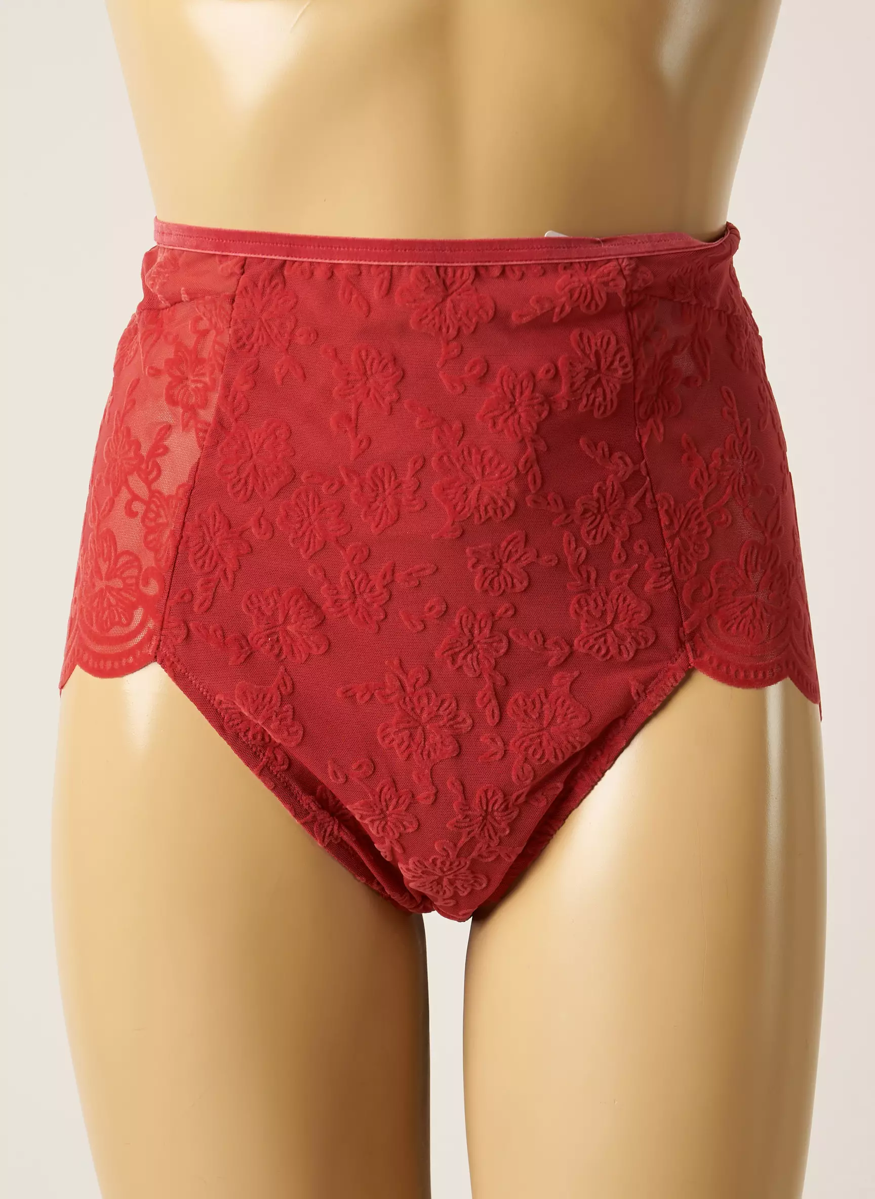 Triumph Culottes Hautes Femme couleur rouge