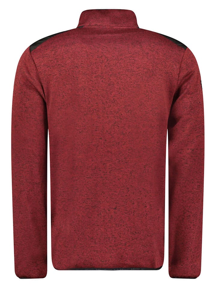 Canadian Peak Fleecejacke in Rot günstig kaufen
