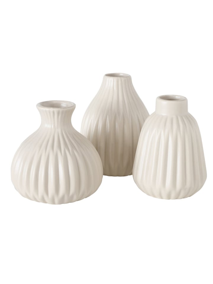 Boltze Vase in beige günstig kaufen