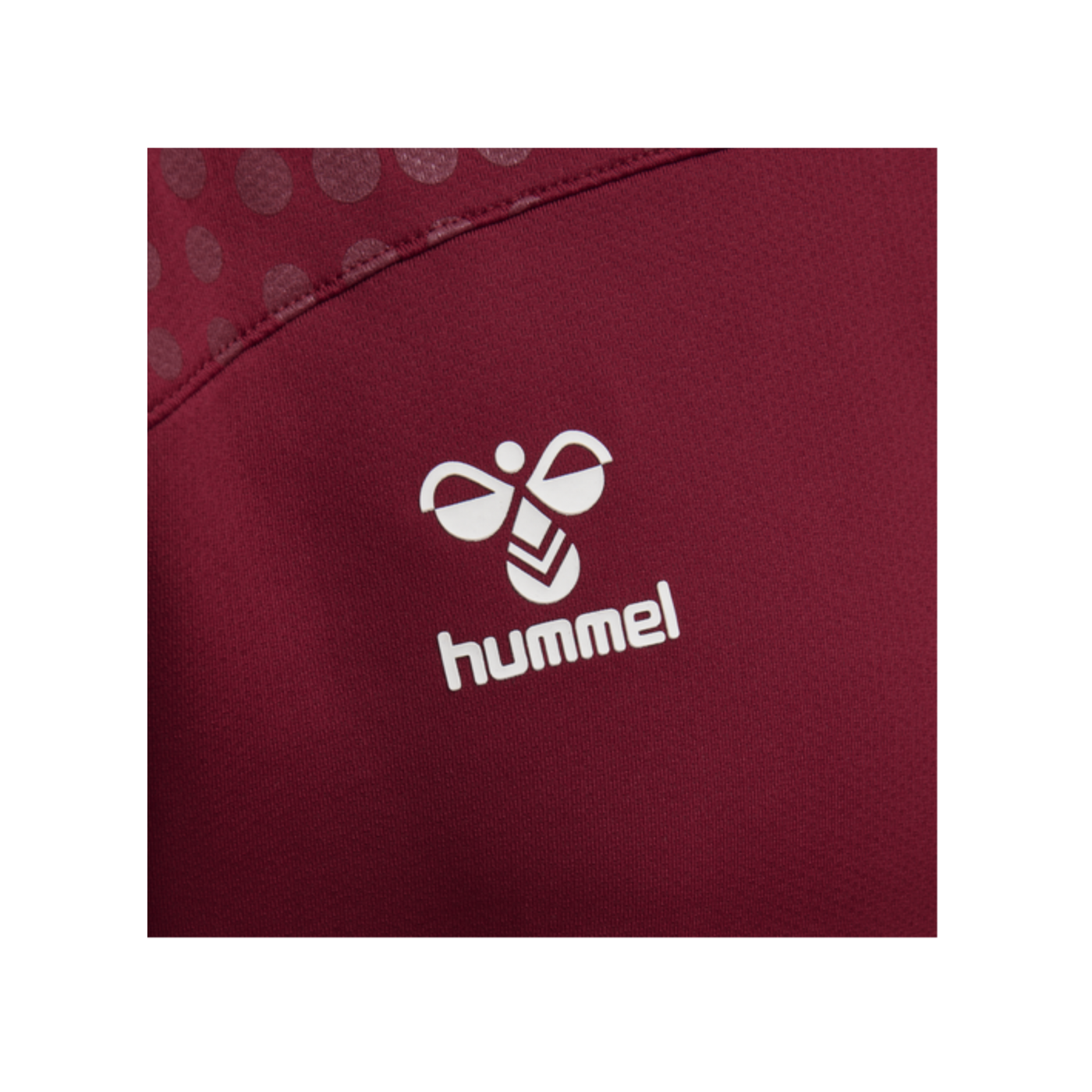 Hummel hmlLEAD Poly Hoody Rot F3584