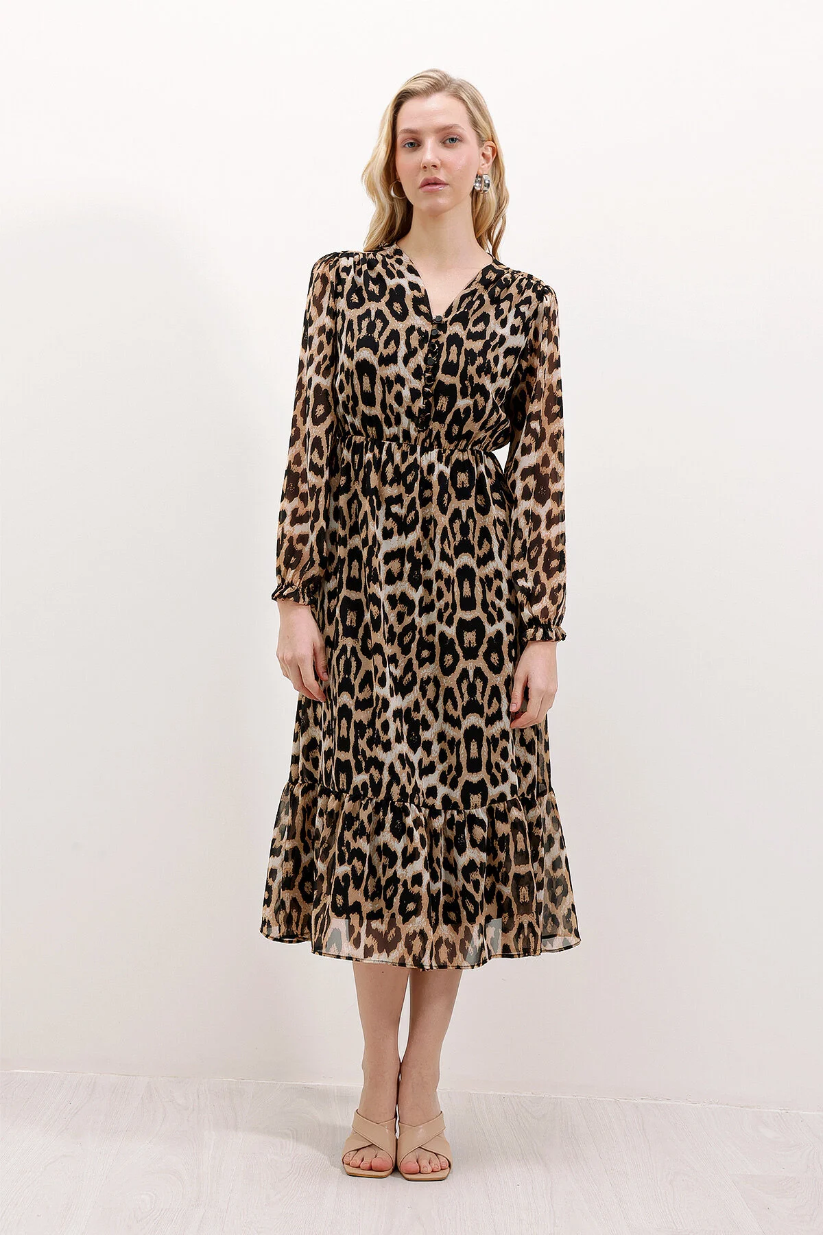 Bigdart  Kleid - Beige - Shift