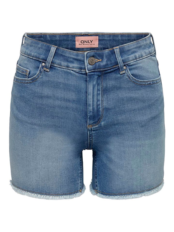 ONLY Jeans-Shorts in Blau günstig kaufen