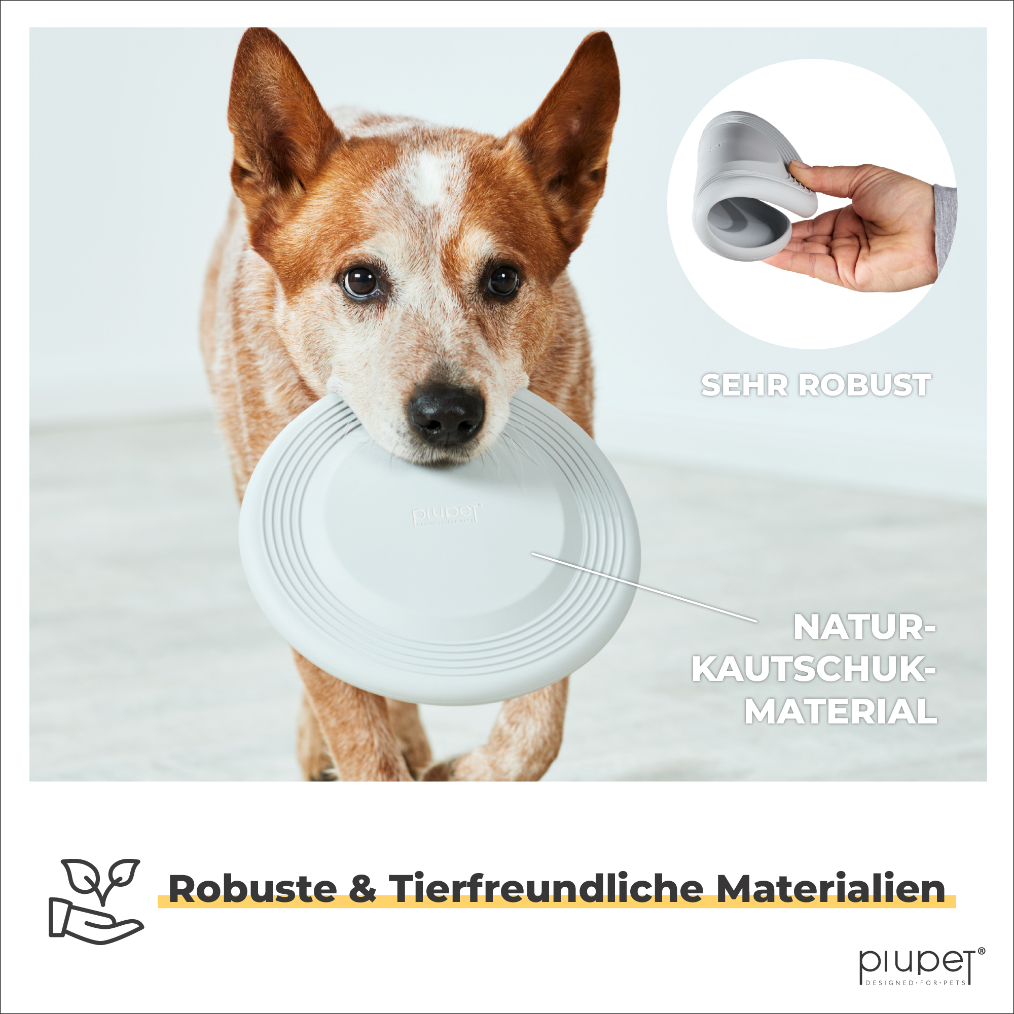 PIUPET Frisbees & Wurfspielzeug PIUPET Frisbee-Set