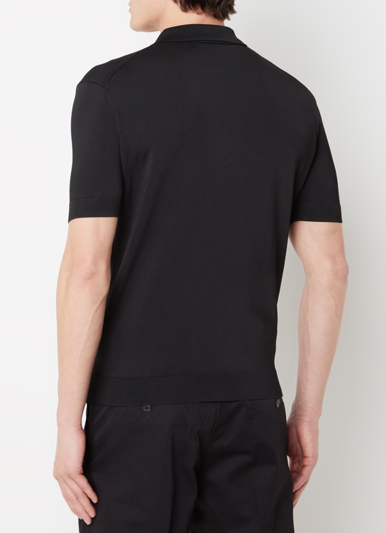 HUGO BOSS Sayfong polo majica regularnog kroja s polu-zatvaračem i logotipom