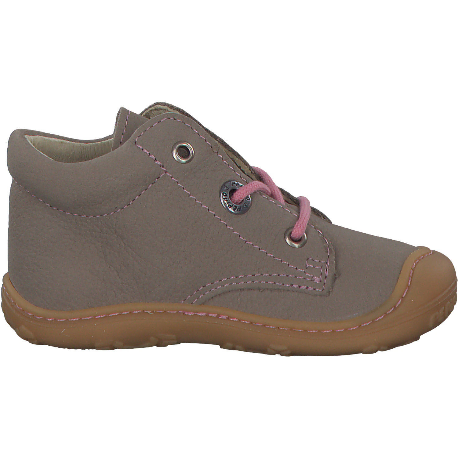 Ricosta Cory 1200102 W, Lauflernschuhe, Kinder, kies/rosa