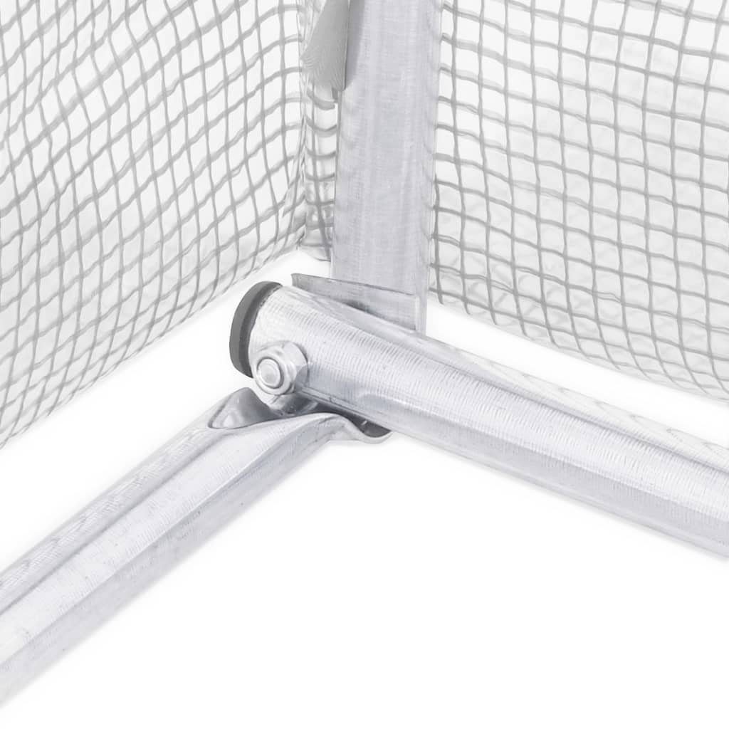 vidaXL Gewächshaus Gewächshaus 4,5 m² 300150200 cm