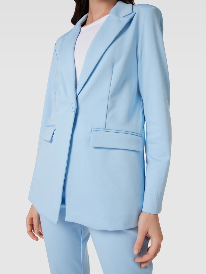 Blazer mit Reverskragen Modell 'Rizetta' in bleu