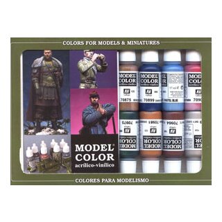 Model Color Set 14: WWII German Camouflage 16 Stk. (70114)