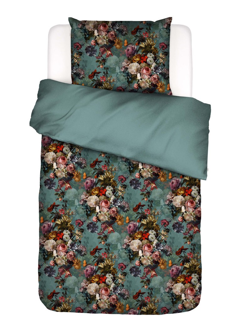 Housse de couette Essenza Karli en satin de coton 215 fils/cm² - taies d'oreiller incluses
