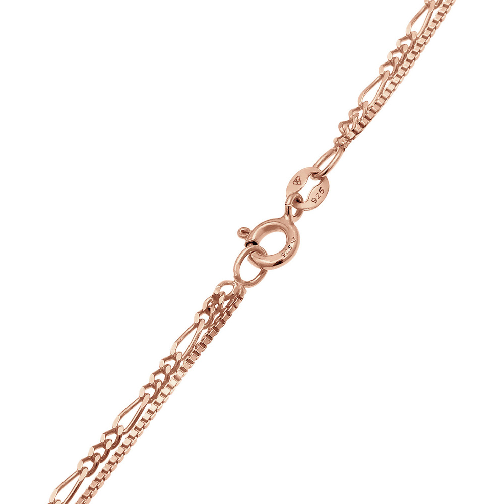 Elli Elli Collier Femmes Couches Pendentif Plaquette Boho en Argent Sterling 925 collier