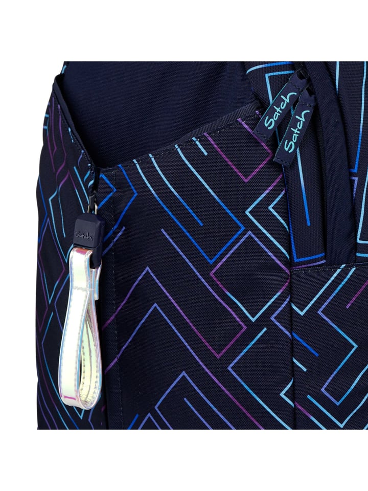 Satch Match Schulranzen-Set 3-teilig in purple laser günstig kaufen onesize
