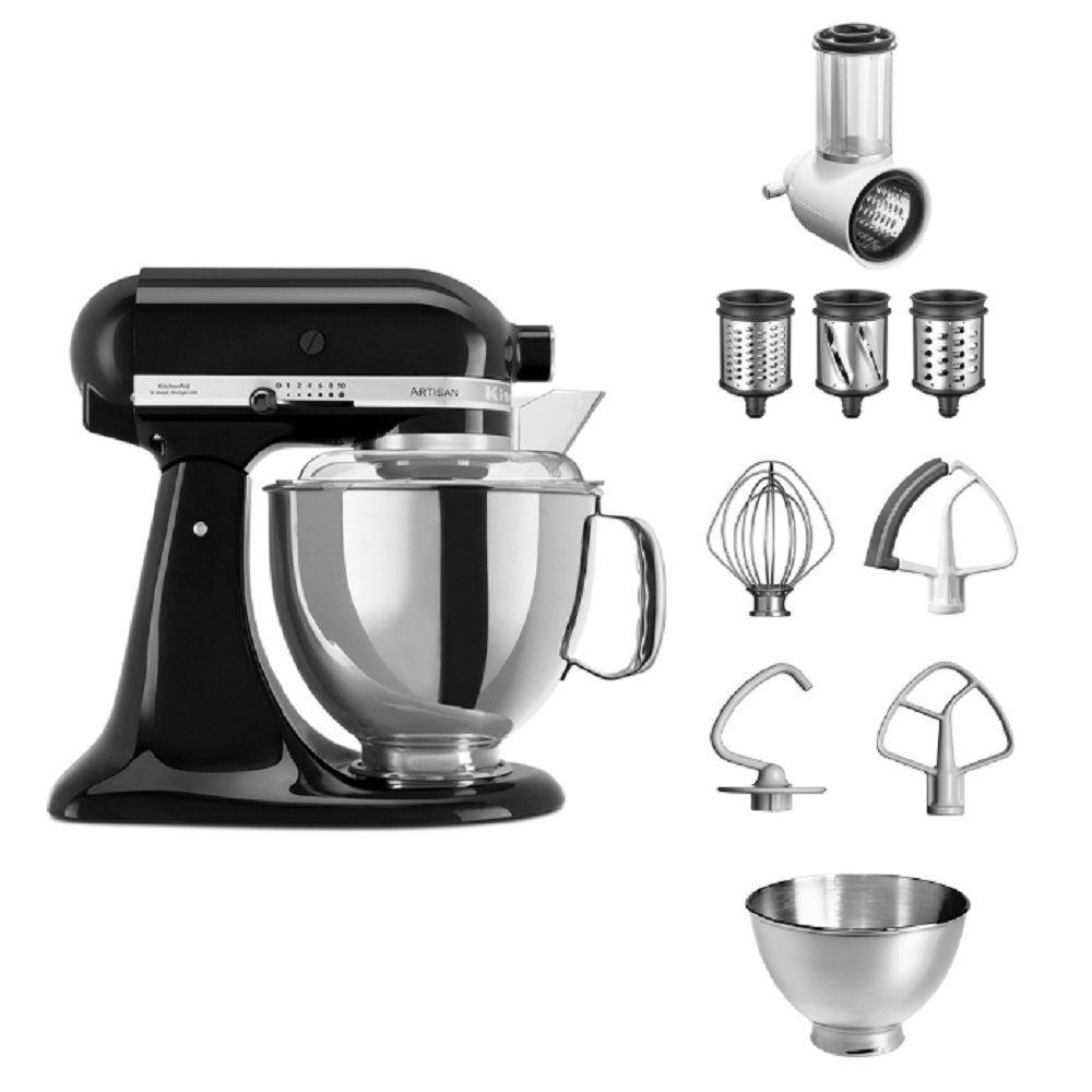KitchenAid Küchenmaschine KitchenAid 4,8 L 5KSM175 Artisan Küchenmaschine Beginnerset