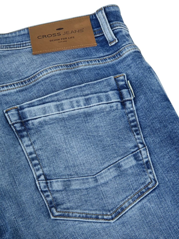 Cross Jeans Jeans ANTONIO comfort/relaxed in Blau günstig kaufen