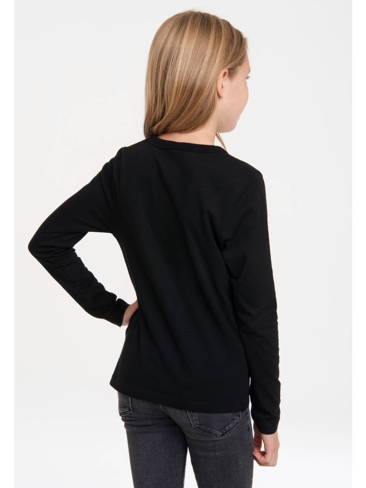 Logoshirt Kinder-Langarmshirt Harry Potter in schwarz günstig kaufen