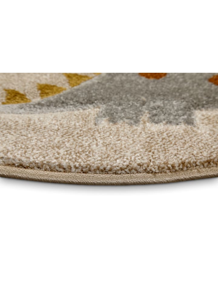 Smart Kids Kinderteppich T-Rex & Friends in sand beige meliert günstig kaufen