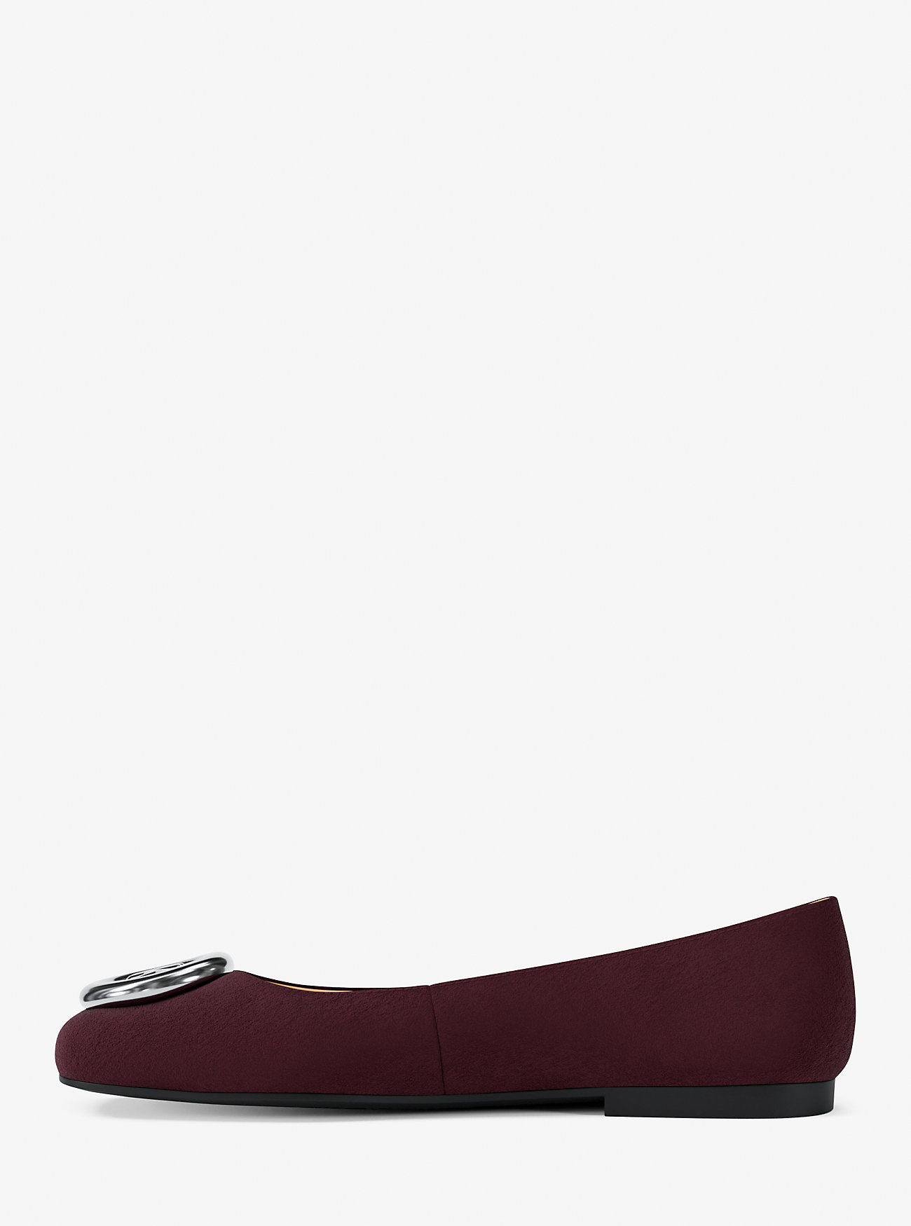 Milan Suede Ballet Flat - OXBLOOD