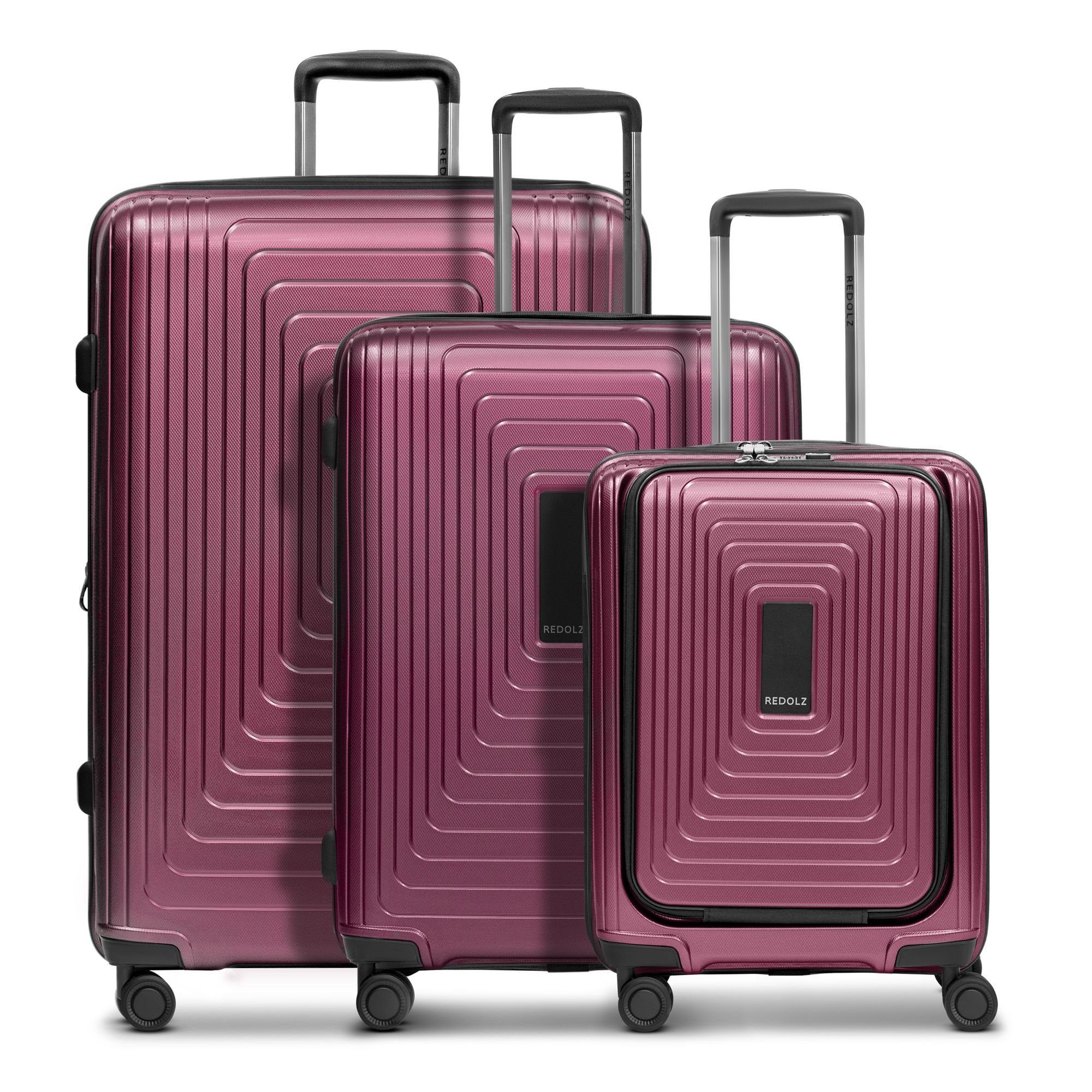 Redolz Trolleyset Essentials 14, 4 Rollen, (3-teilig, 3 tlg), Polypropylen