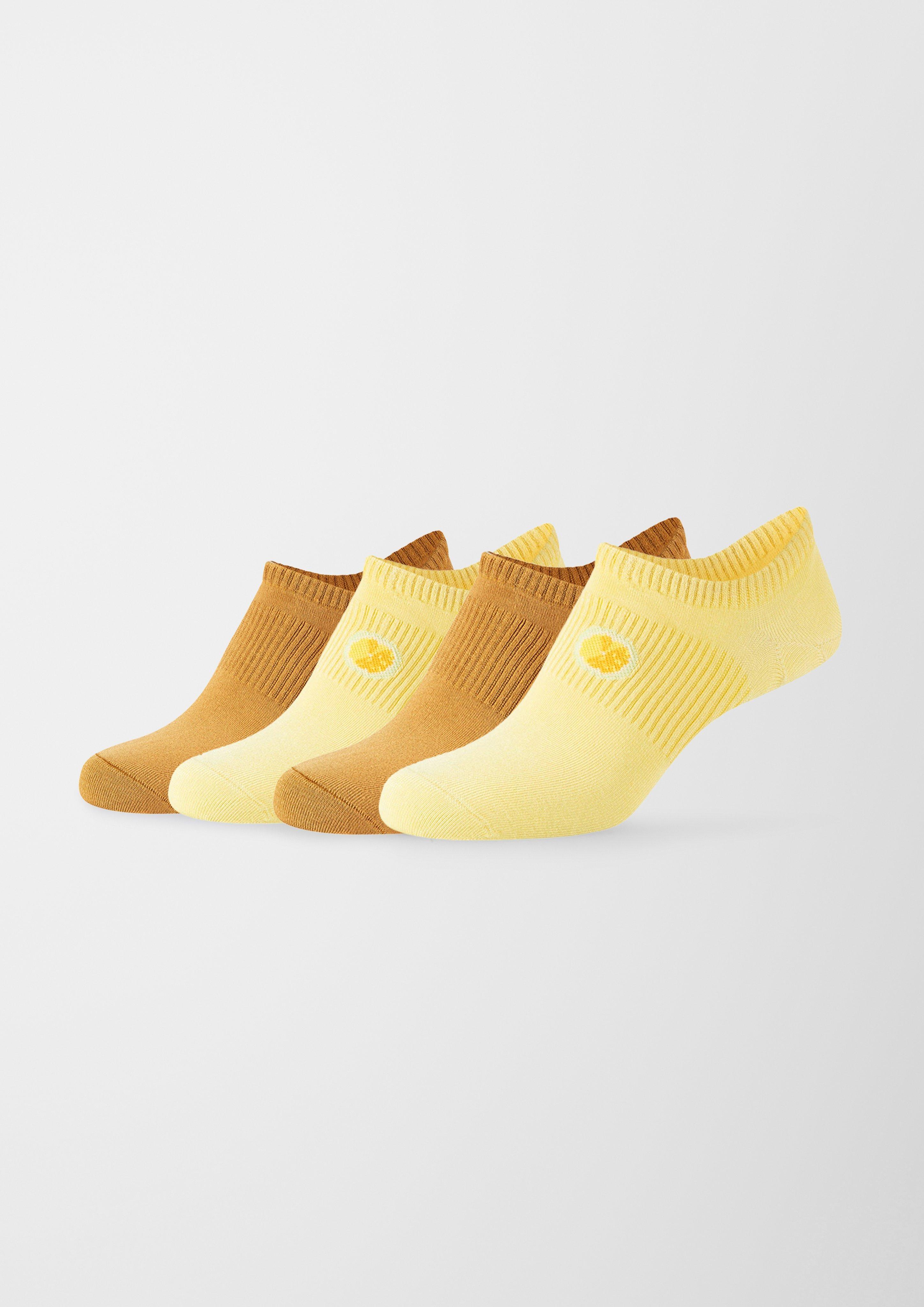 Doppelpack Sneakersocken mit Stickerei  6007866-1700