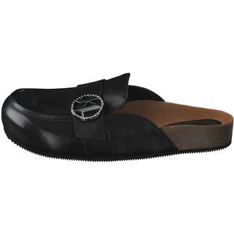 Karl Lagerfeld Odessa Brooch Mule in schwarz