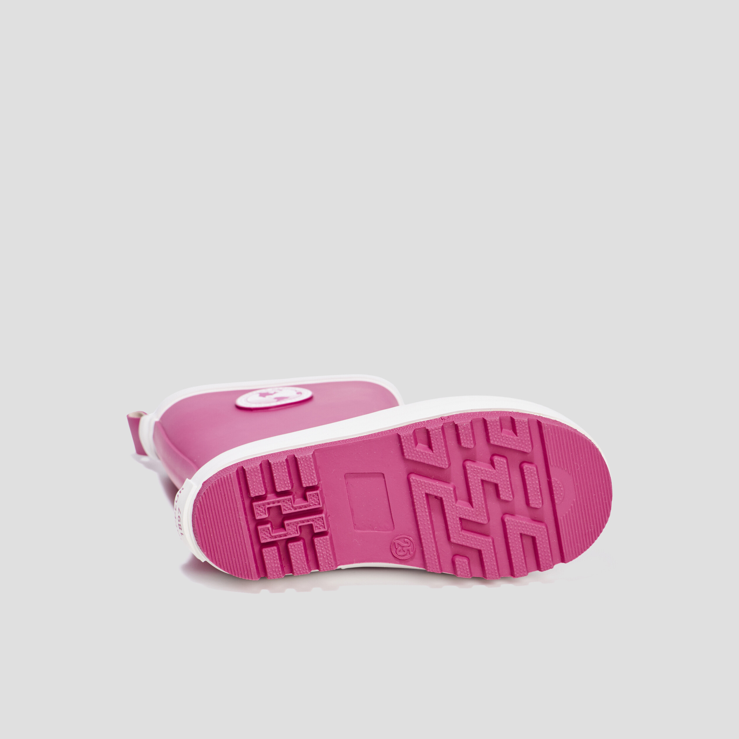 Bottes de pluie Trappeur rose fille | La Halle