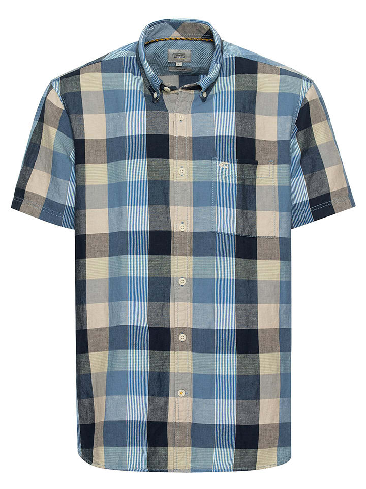 Camel Active Hemd - Regular fit -  in Blau günstig kaufen