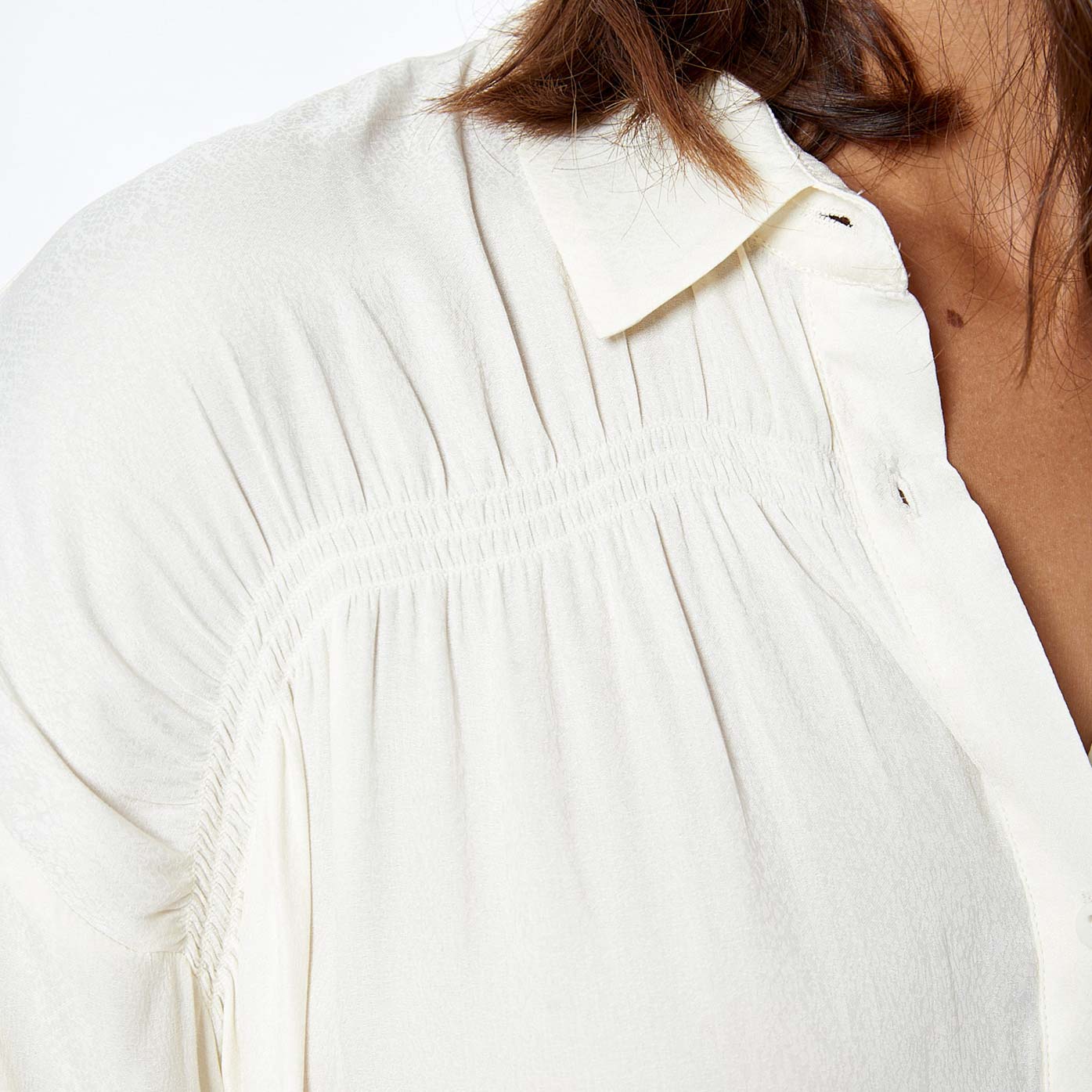 NEMO   Blouse blanche python Femme