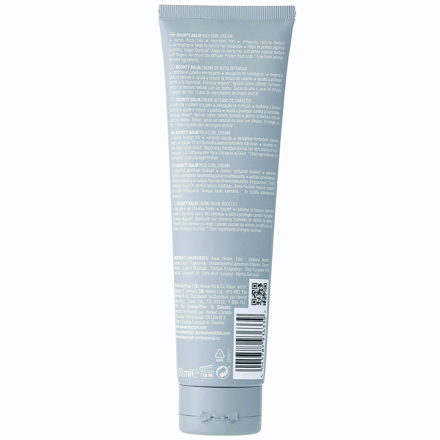 Schwarzkopf Professional Osis+ Bounty Balm Crème Riche Boucles