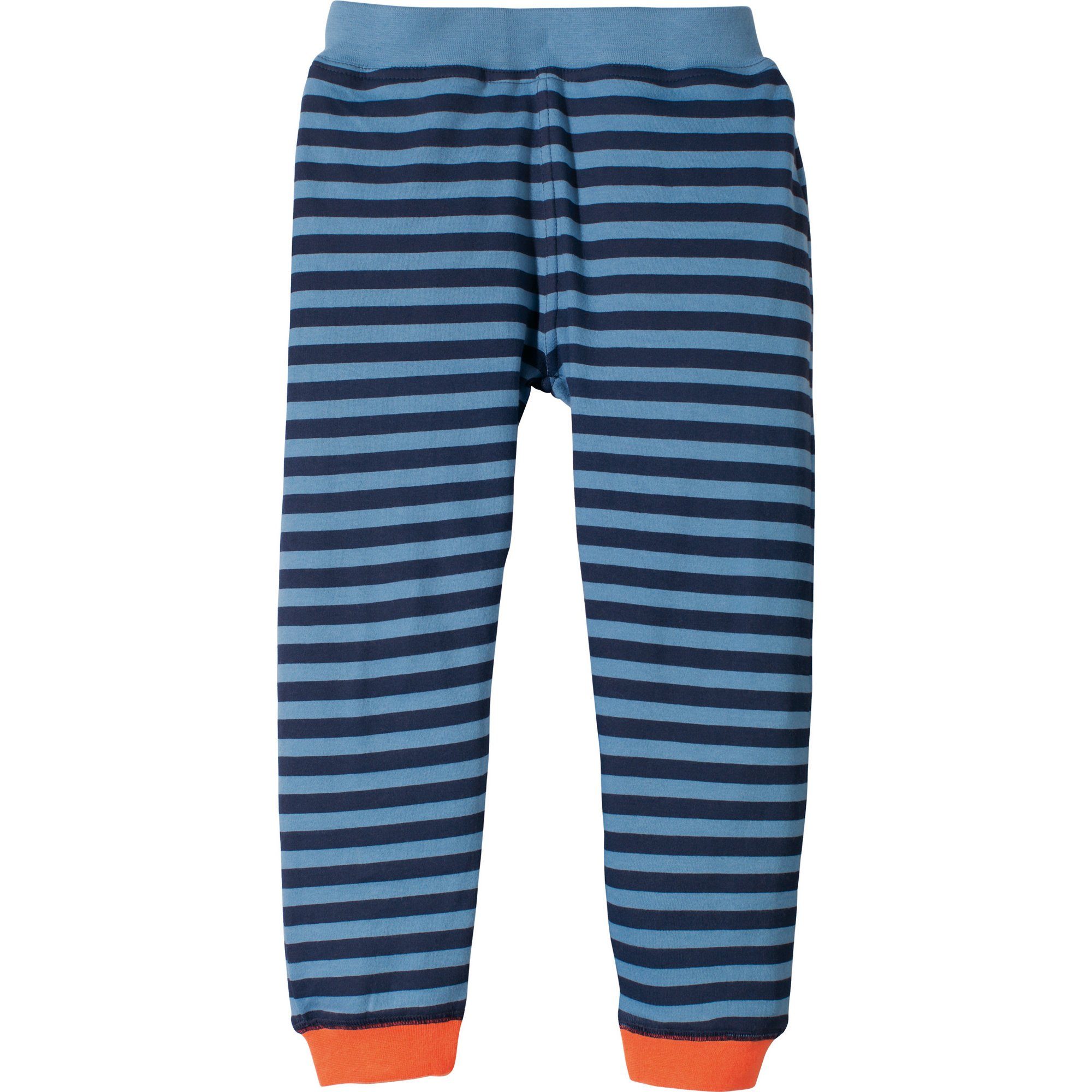 Erwin Müller Pyjama Kinder-Schlafanzug 2er-Pack Interlock-Jersey Streifen