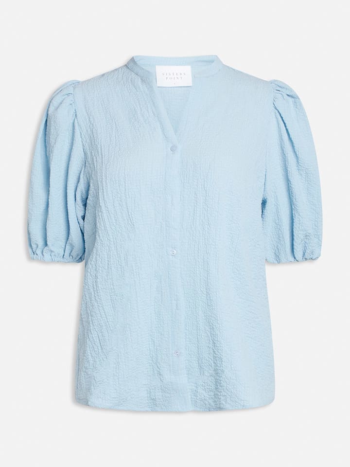 SisterS point Bluse in Hellblau günstig kaufen