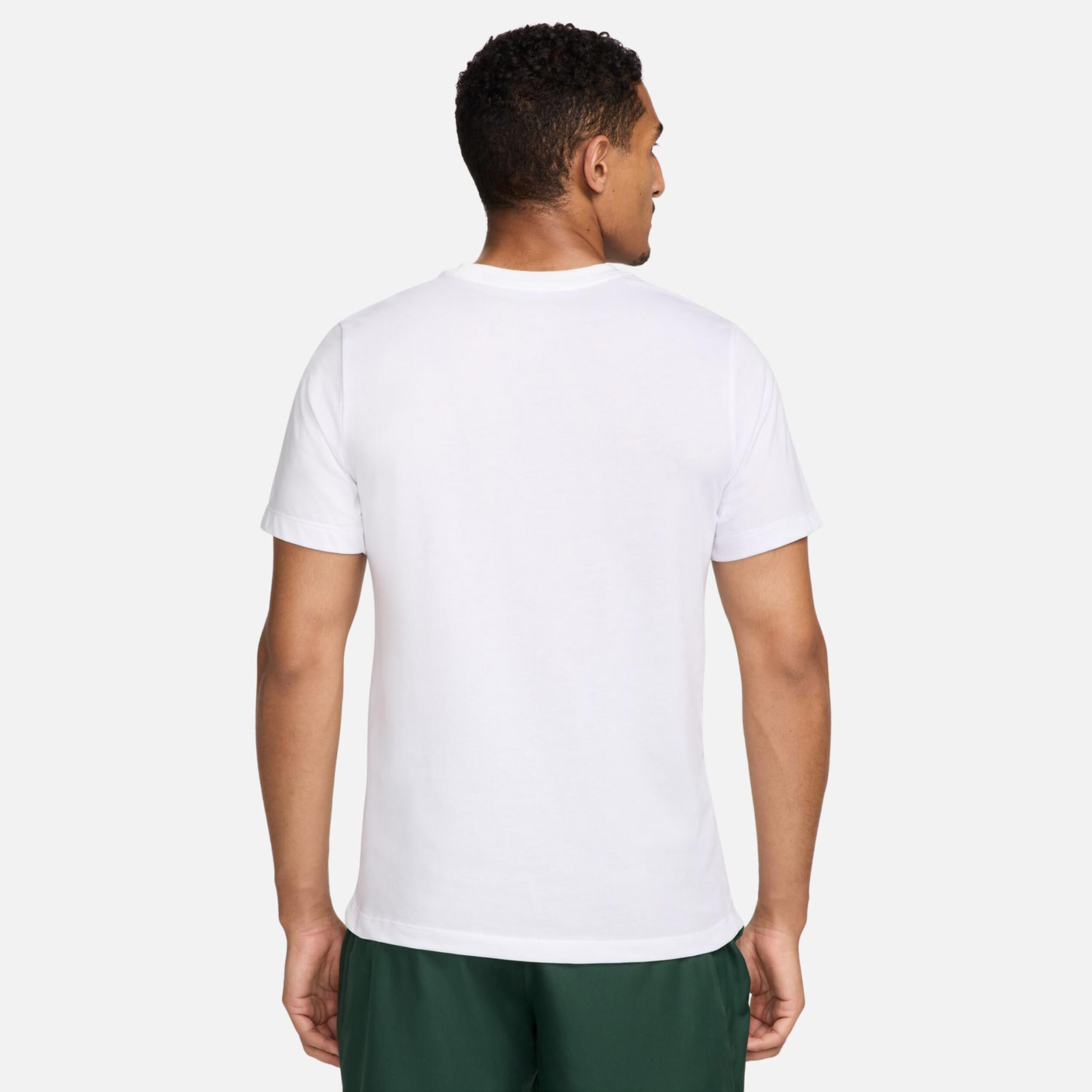 Dri-Fit Court Club OC T-Shirt Herren - Weiß