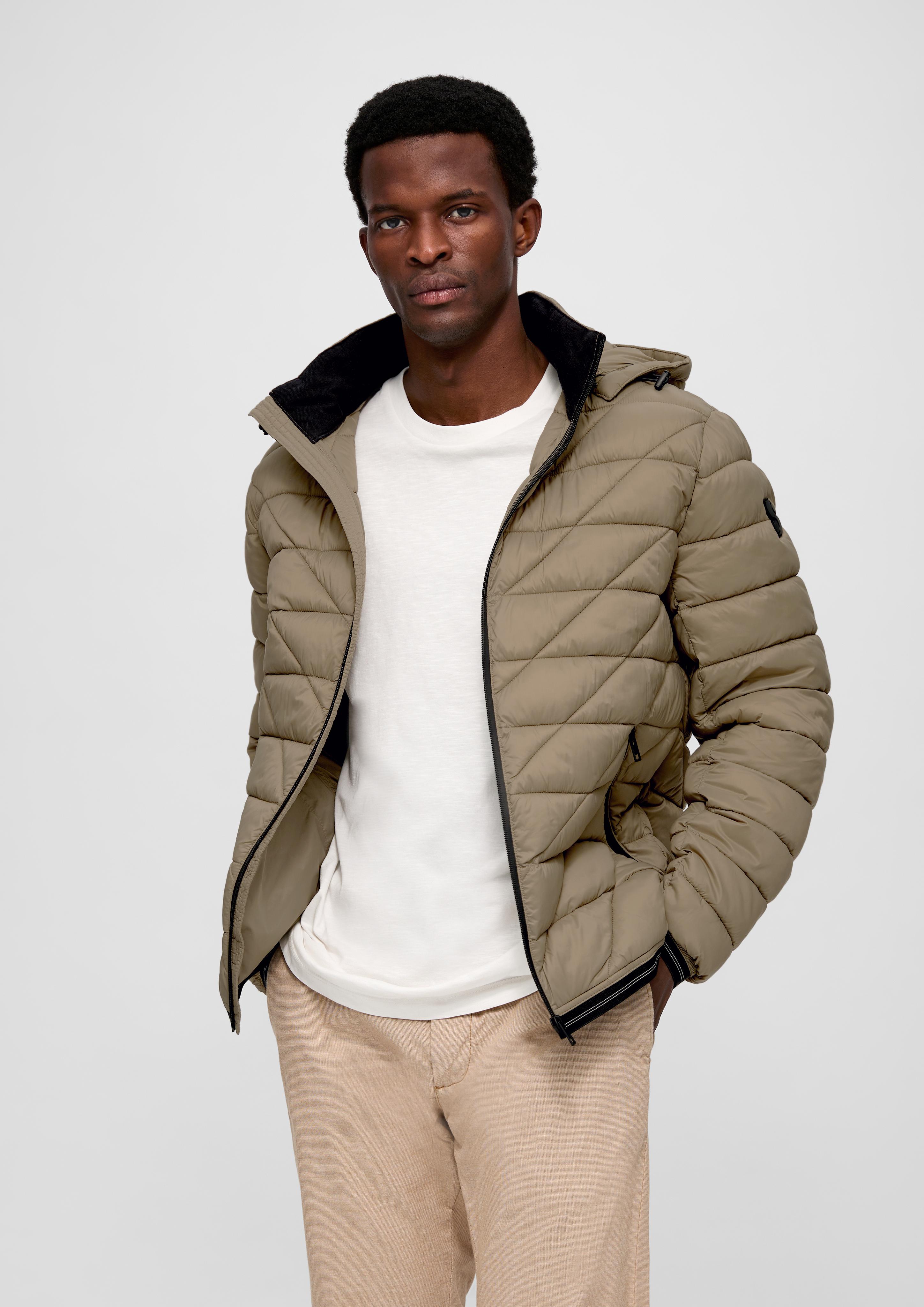 Steppjacke mit Kontrast-Details  2131724-8520