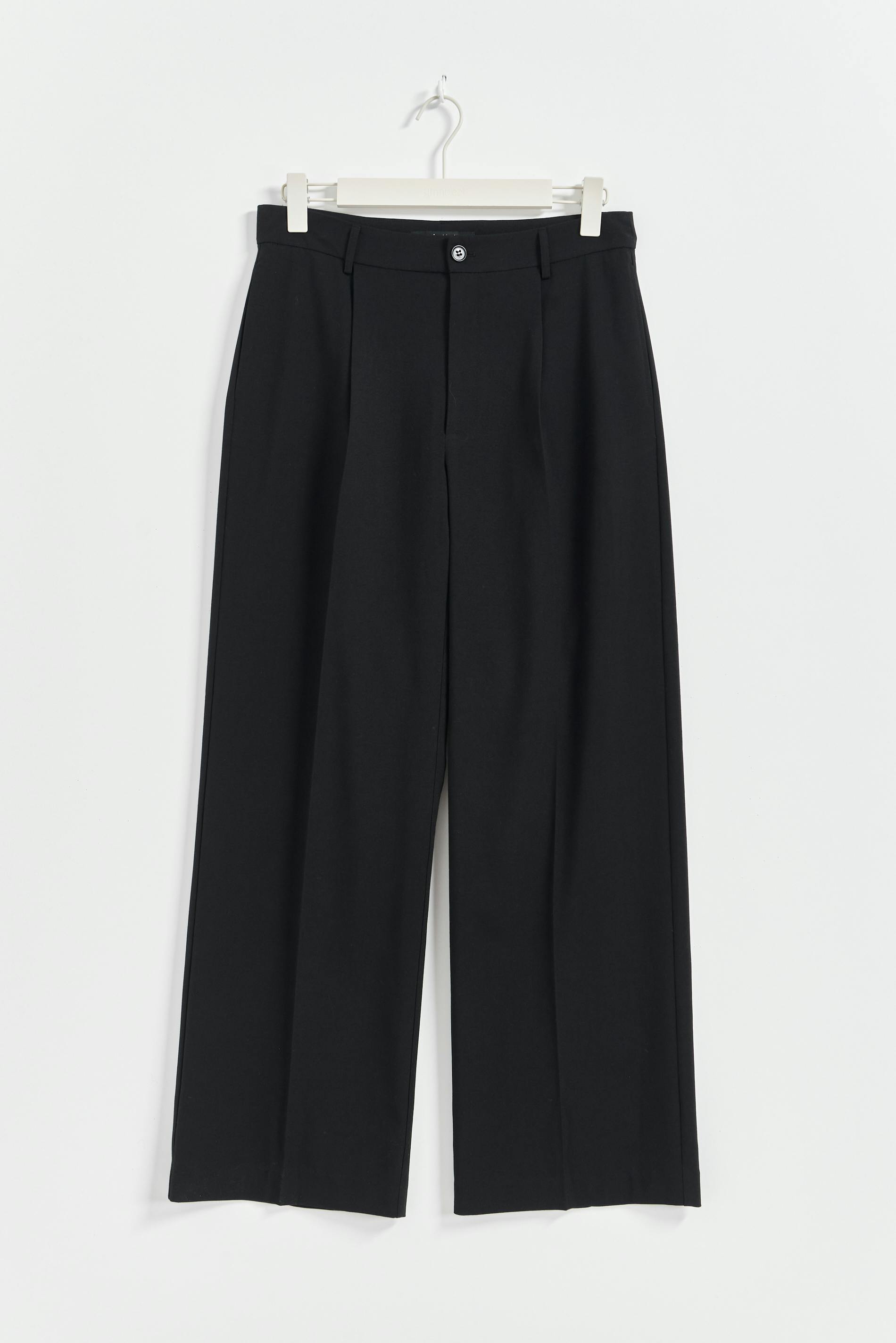 Tailored wide trousers