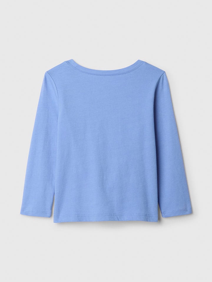 GAP Longsleeve in Hellblau günstig kaufen