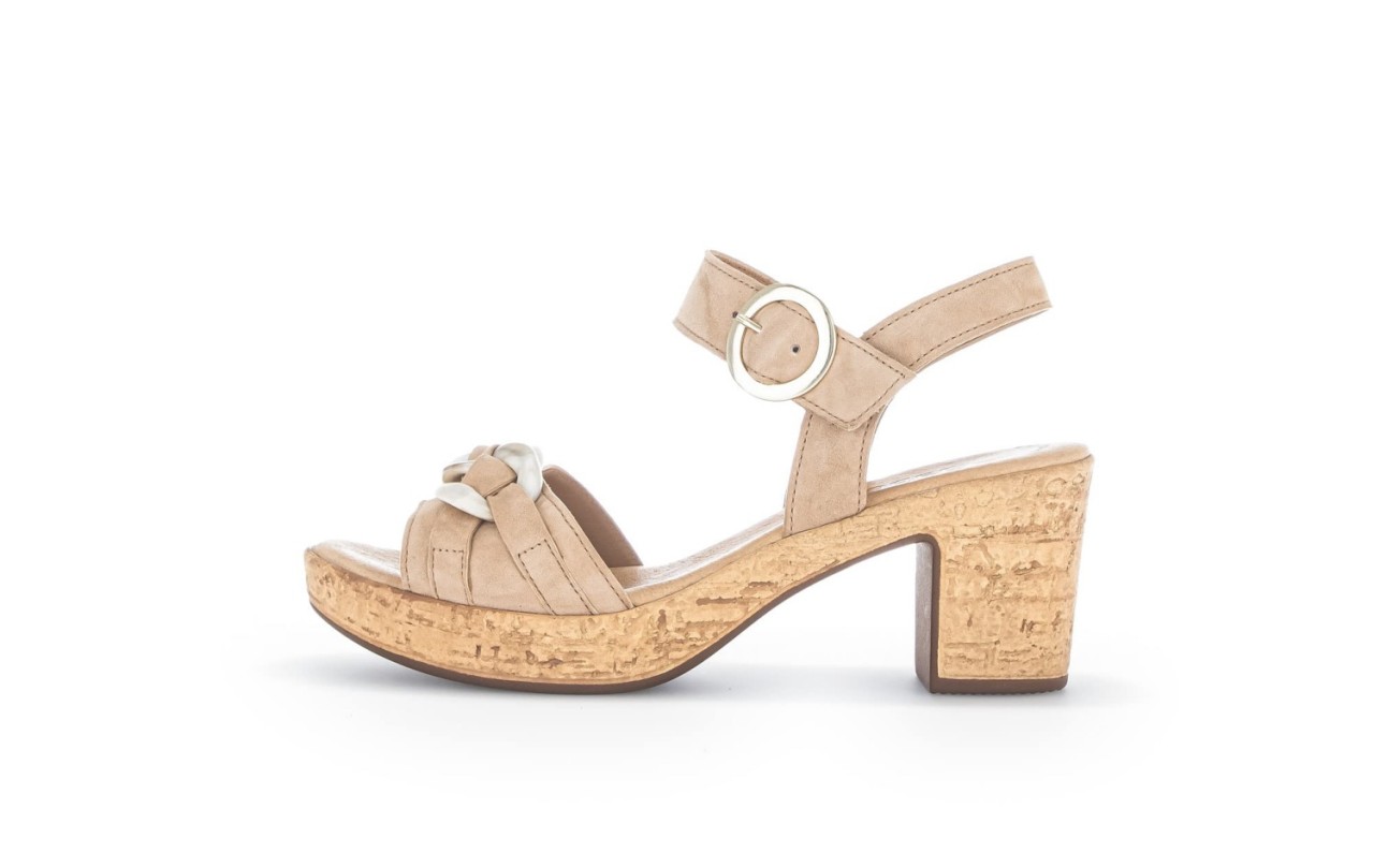 GABOR Komfort Sandalen braun Gabor Fashion Plateau Sandale 24.761.14