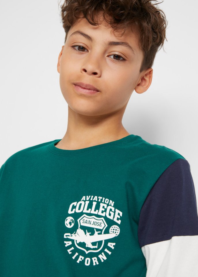 Jungen Langarmshirt (2er Pack)