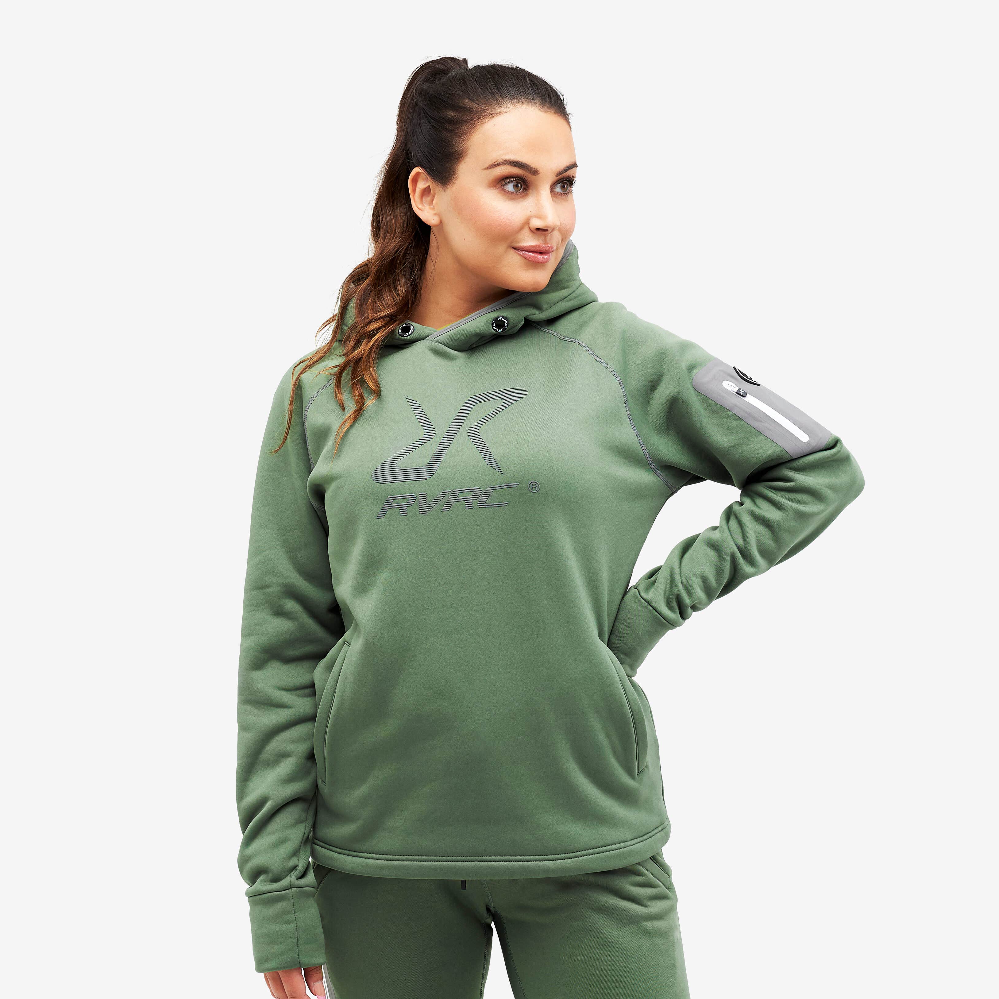 Bivouac Hoodie Femme Dusty Green