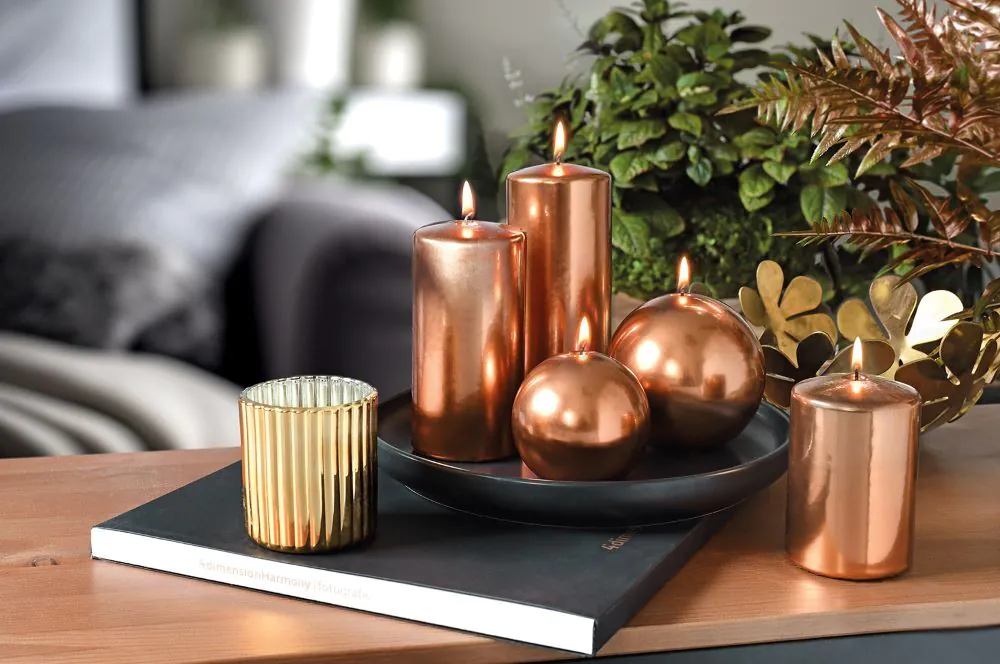 Artman Candles Lustro Copper - Αρωματικό κερί παραφίνης WD F17 1 τεμ.