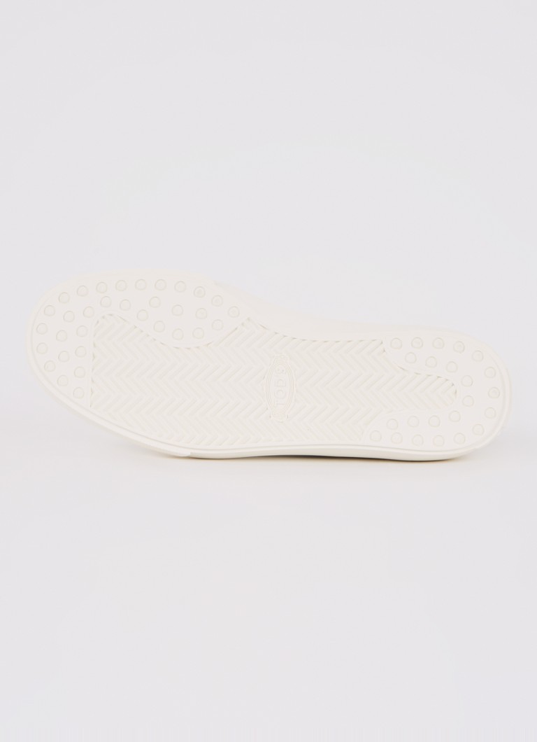 Tod's  Sneaker van leer met suède details