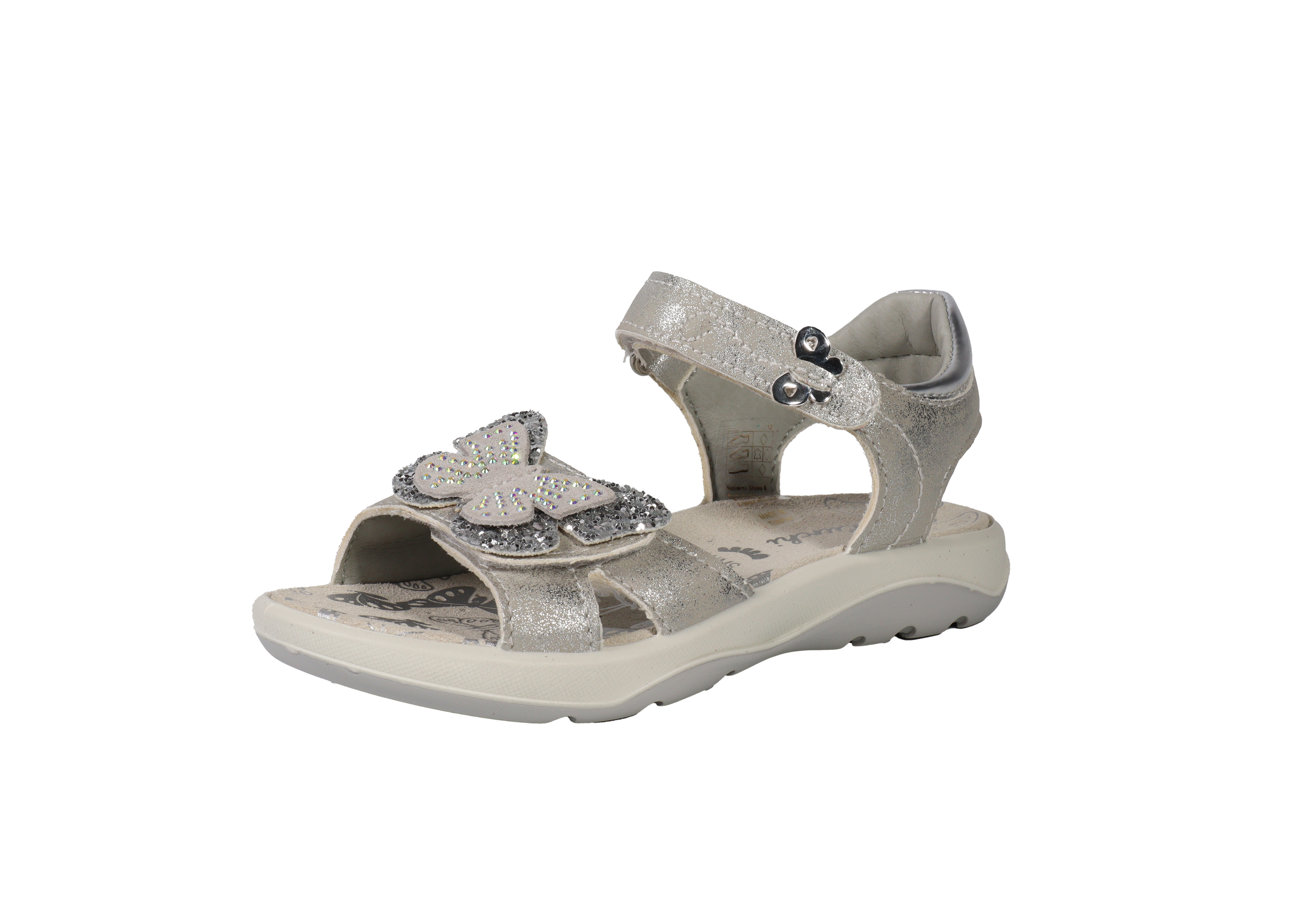 Lurchi Sandale Farfalla - silber