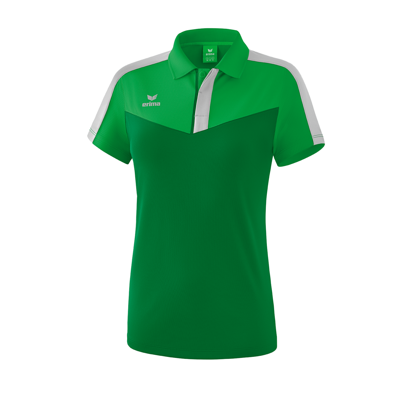Erima Squad Poloshirt Damen Grün Grau