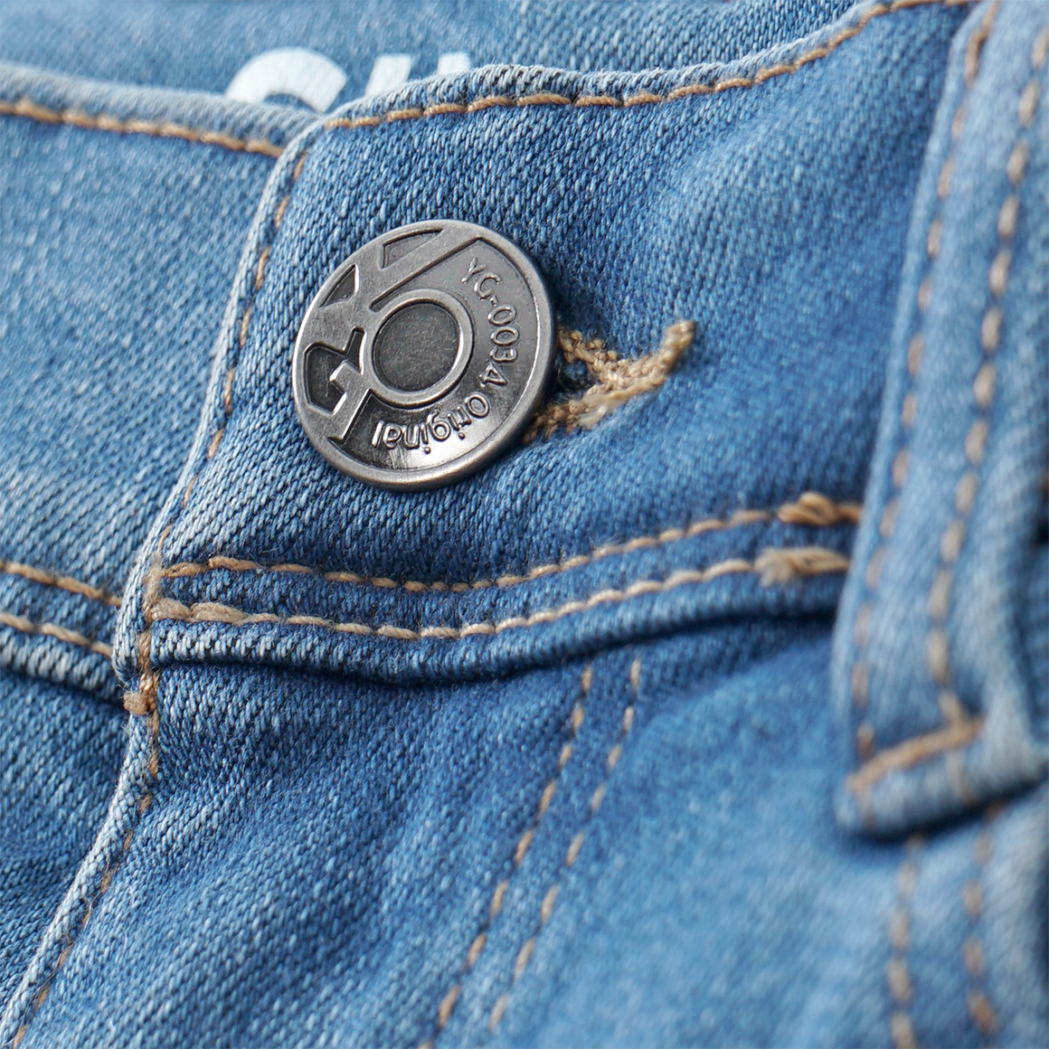 Jungen Slim-Jeans mit Thermo-Futter