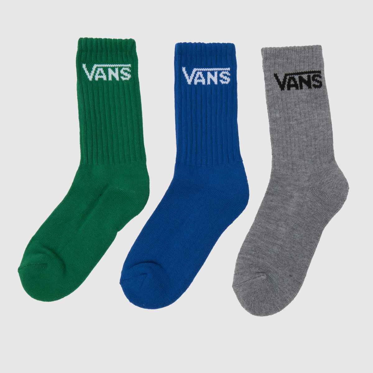 Vans – Multifärgade klassiska barnstrumpor i 3-pack