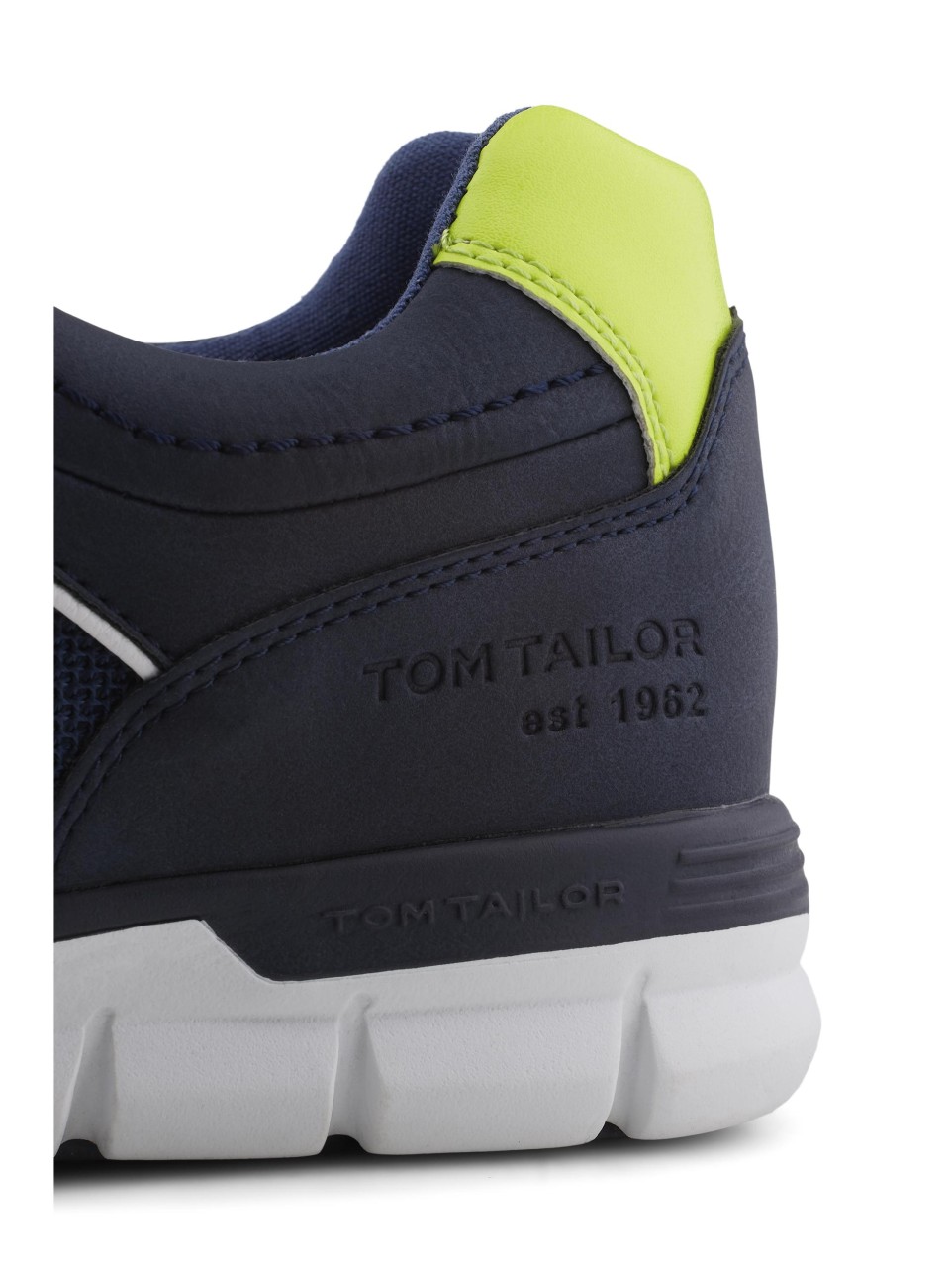 TOM TAILOR Komfort Schnürer bunt navy